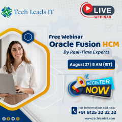 Oracle Fusion HCM Training Free Webinar