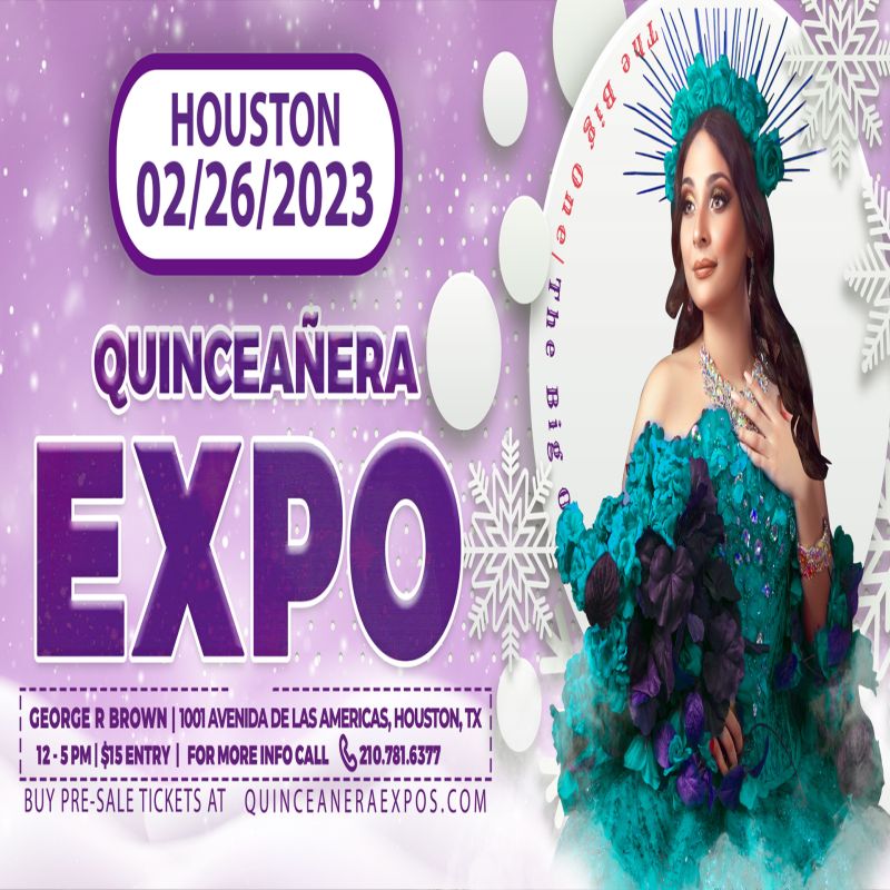 Quinceanera Expo Houston 02-26-2023 12-5pm at George R. Brown, Houston, Texas, United States