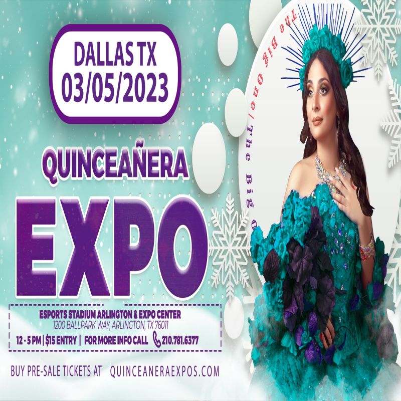 The Big One Dallas Quinceanera Expo 03/05/2023 Arlington Expo Center, Arlington, Texas, United States
