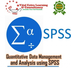 Training on Quantitative Data Management and Analysis using SPSS.
