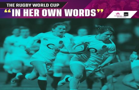 Exhibition at the World Rugby Museum - The Rugby World Cup: In Her Own Words, London, England, United Kingdom