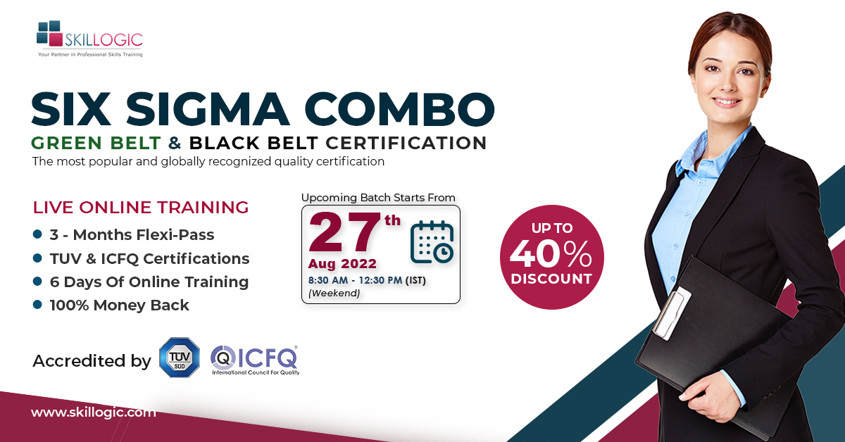 SIX SIGMA COMBO COURSE - AUGUST'22, Online Event