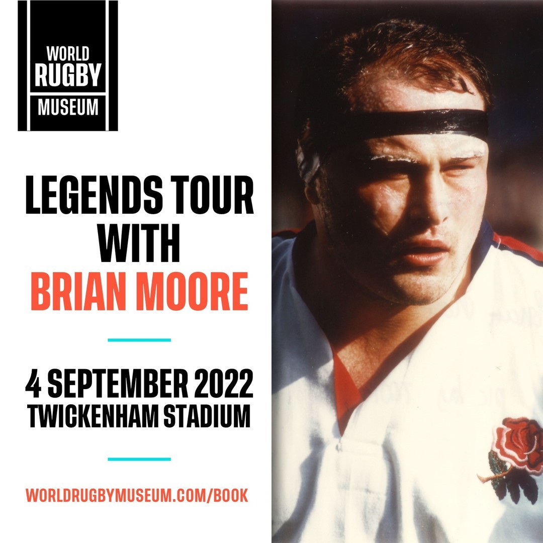 Legends Tours of Twickenham Stadium with Brian Moore on 4 September 2022, Greater London, England, United Kingdom