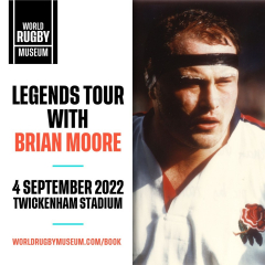 Legends Tours of Twickenham Stadium with Brian Moore on 4 September 2022