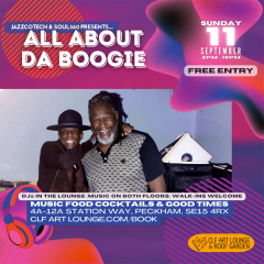 ALL ABOUT DA BOOGIE – Feat. DJs PERRY LOUIS & AITCH B, FREE ENTRY