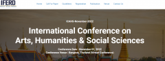 [ICAHS Virtual] International Conference on Arts, Humanities & Social Sciences
