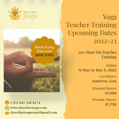 200 Hour Yin Yoga Teacher Training