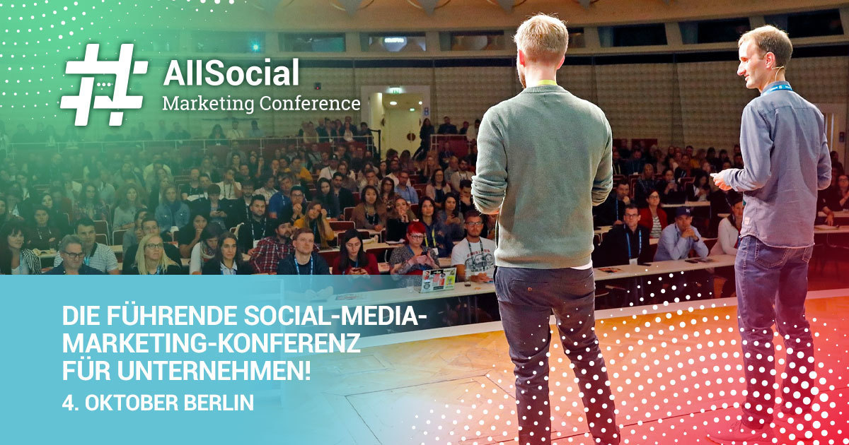 AllSocial Marketing Conference, Berlin, Germany