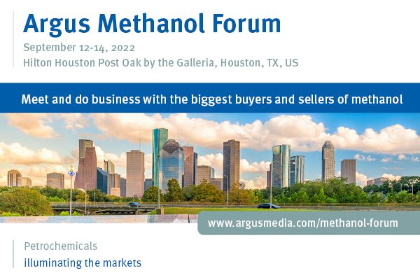 Argus Methanol Forum | Hilton Post Oak Hotel Houston, Texas, US | September 12-14, 2022, Houston, Texas, United States
