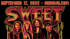 Sweet at Arcada Theatre in St.Charles, IL September 17th, 2022