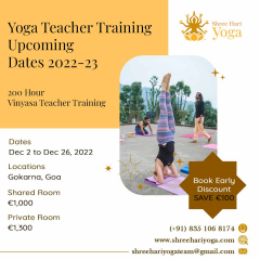 200 Hour Vinyasa Teacher Training