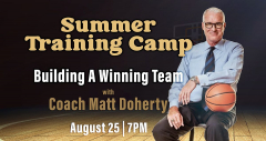 Summer Training Camp with Coach Matt Doherty
