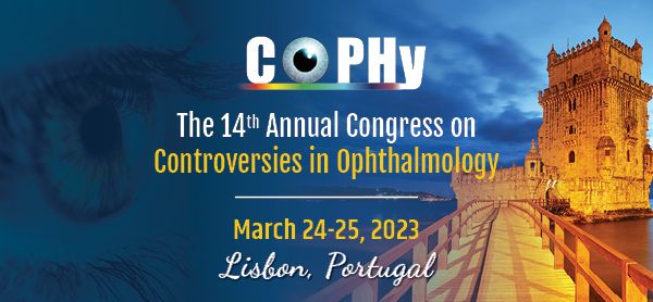 The 14th Annual Congress on Controversies in Ophthalmology (COPHy), Lisboa, Portugal
