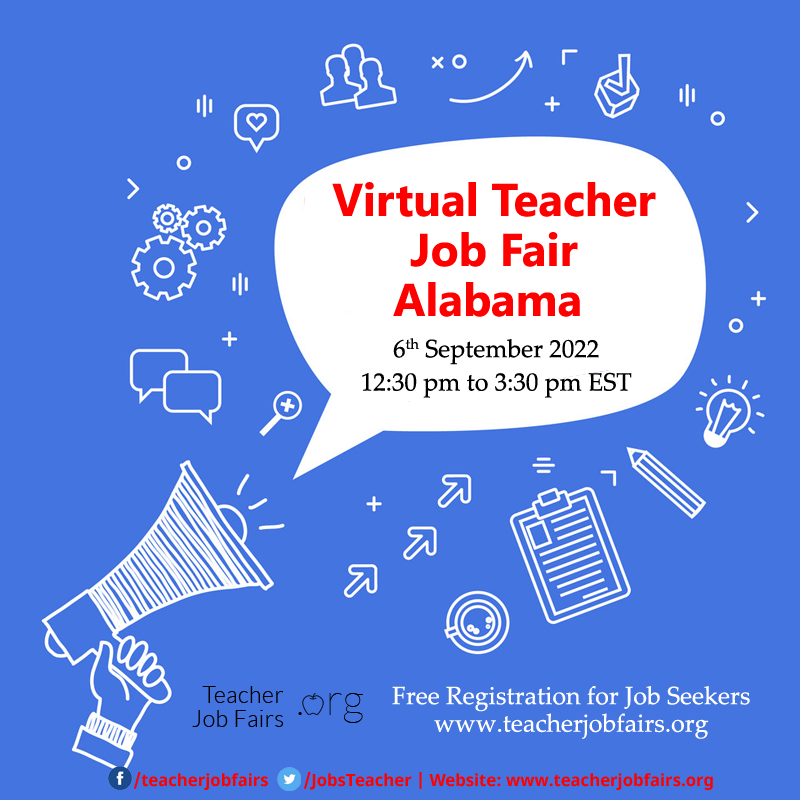 Virtual Teacher Job Fair Alabama, Online Event