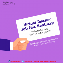 Virtual Teacher Job Fair Kentucky