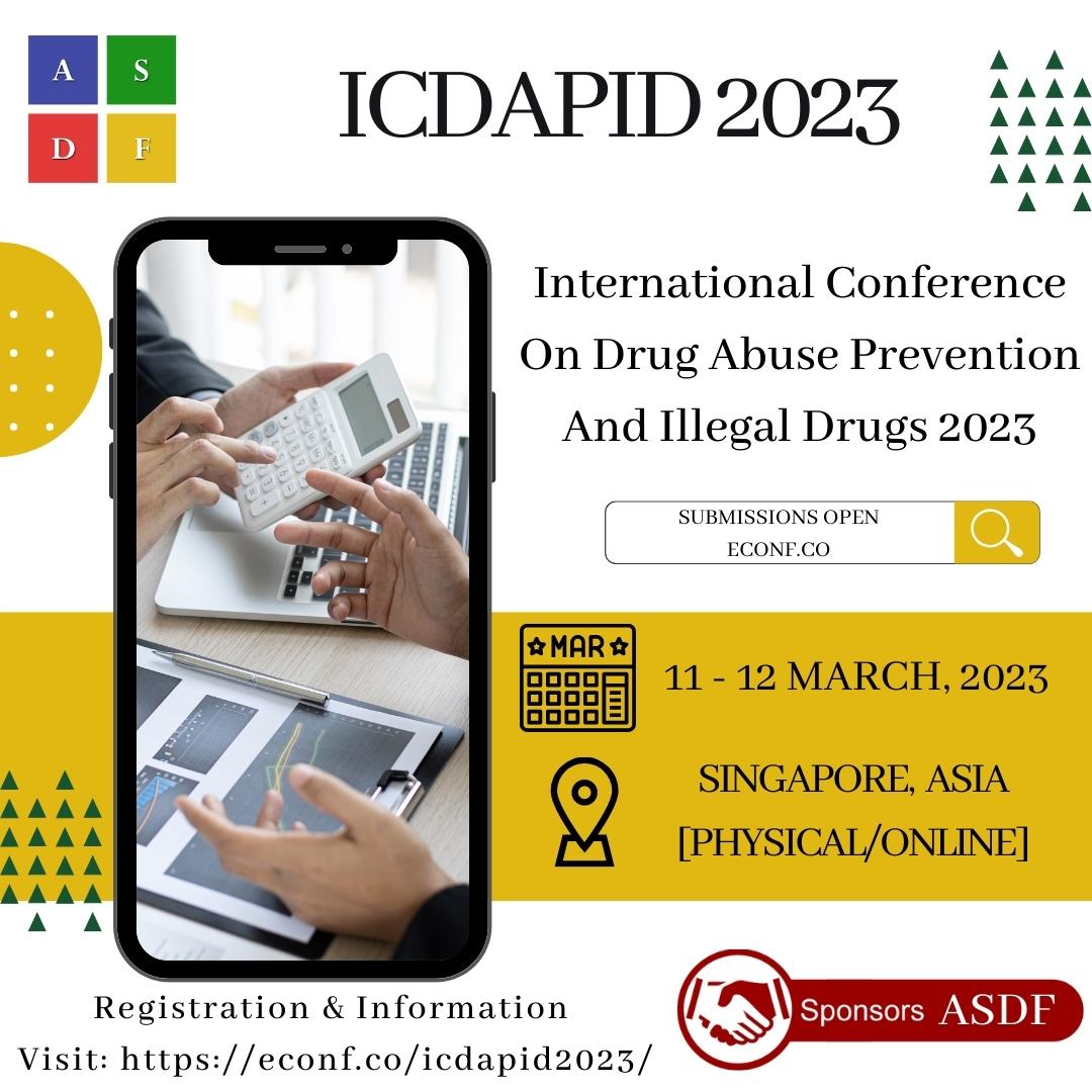International Conference On Drug Abuse Prevention And Illegal Drugs 2023, Singapore