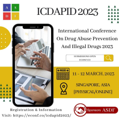 International Conference On Drug Abuse Prevention And Illegal Drugs 2023