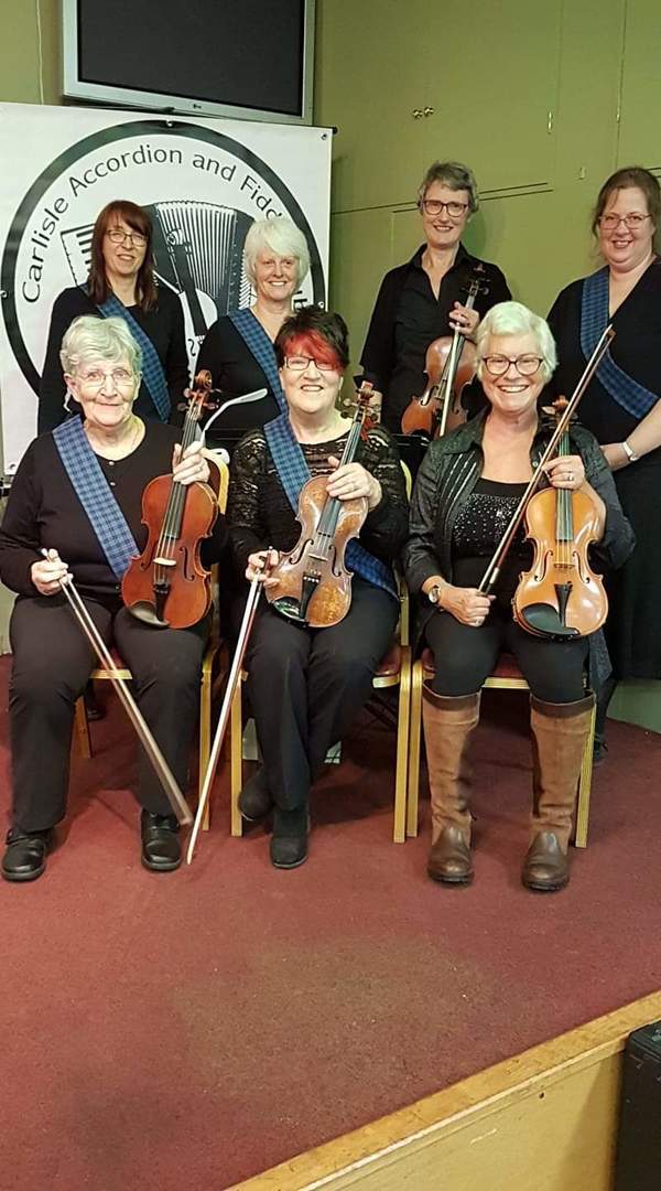 Carlisle Accordion and Fiddle Club Thursday 8th September Meeting, Cumbria, England, United Kingdom