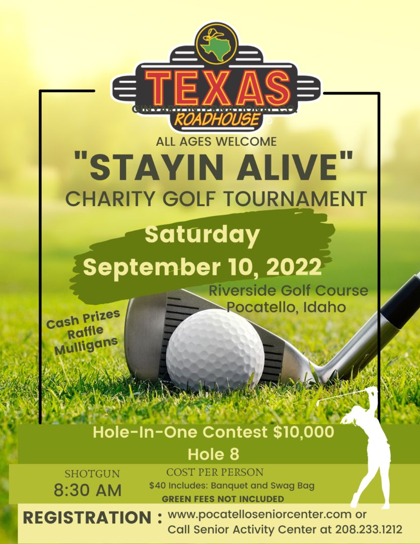 "Stayin Alive" Charity Golf Tournament, Pocatello, Idaho, United States