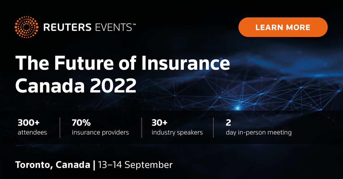 Reuters Events: Future of Insurance Canada 2022, Toronto, Ontario, Canada