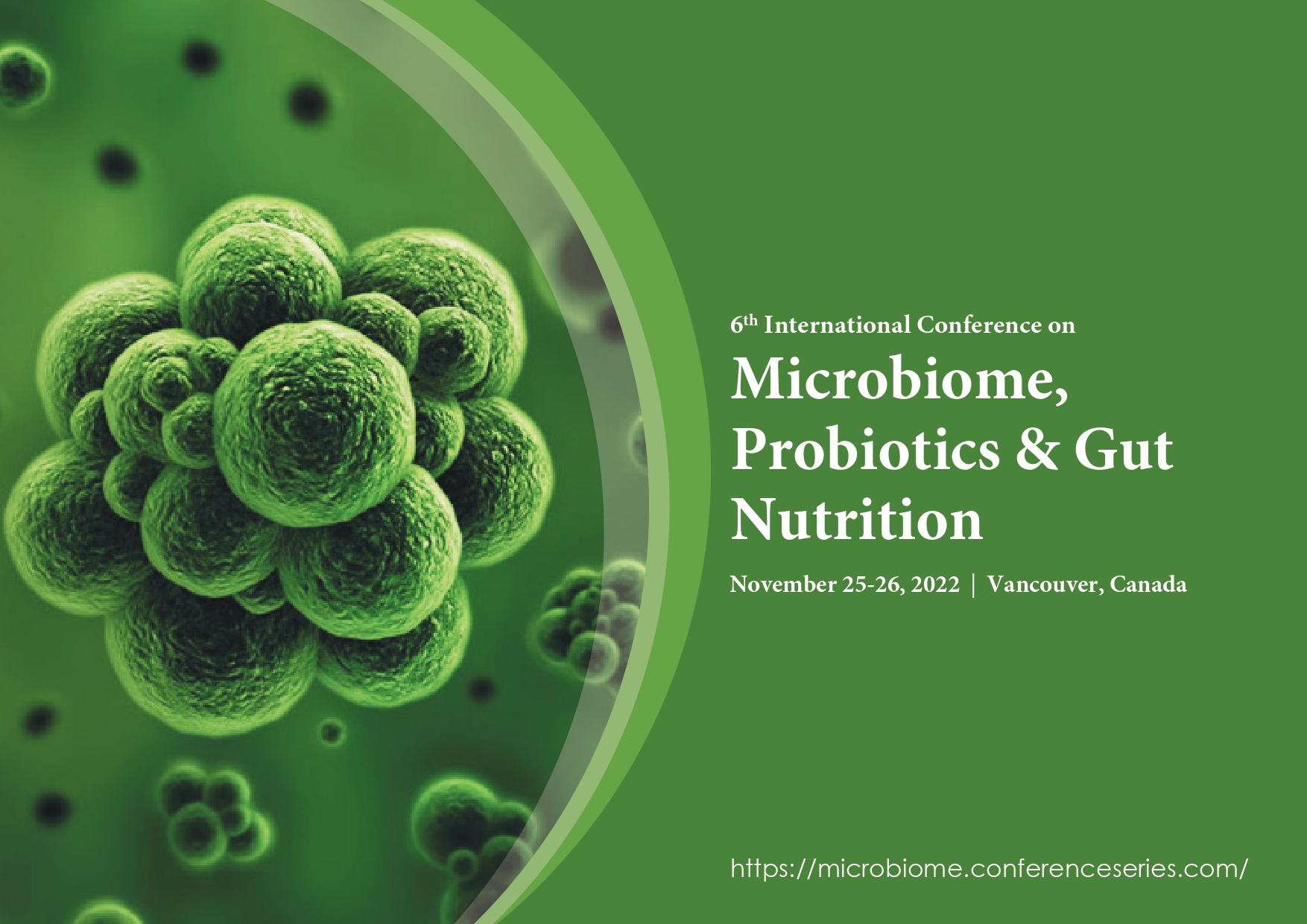 6th International Conference on Microbiome, Probiotics and Gut Nutrition, Vancouver, British Columbia, Canada