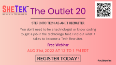 The Outlet 20: Step into Tech as An IT Recruiter