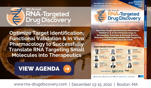 5th Annual RNA-Targeted Drug Discovery Summit, Boston, Massachusetts, United States