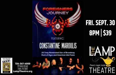 Foreigners Journey featuring Constantine Maroulis, Irwin, Pennsylvania, United States