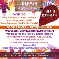 Denver Makers Market @ Heart and Home Decor and More