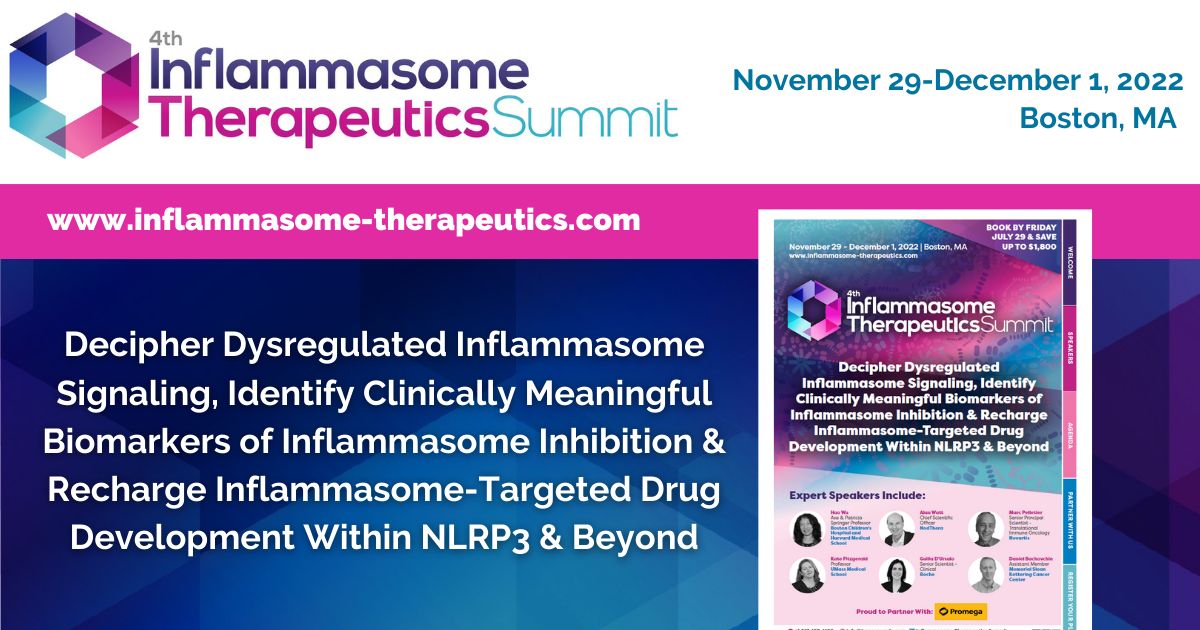 4th Inflammasome Therapeutics Summit, Boston, Massachusetts, United States