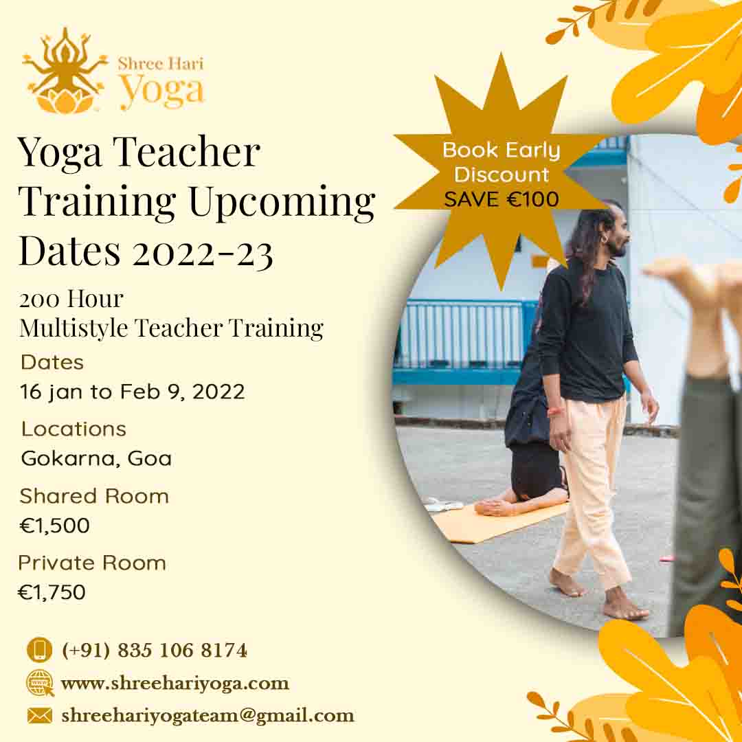 200 Hour Multistyle Teacher Training, Gokarn, Goa, India