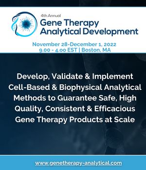 4th Annual Gene Therapy Analytical Development Summit 2022, Boston, Massachusetts, United States