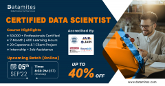 Certified Data Scientist Course in Manila