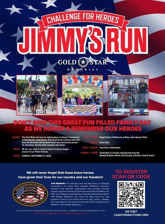 JIMMYS RUN & GOLD STAR MEMORIAL 2022, Manhasset, New York, United States