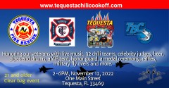11th Annual Tequesta Chili Cook-off and Beer Tasting Event