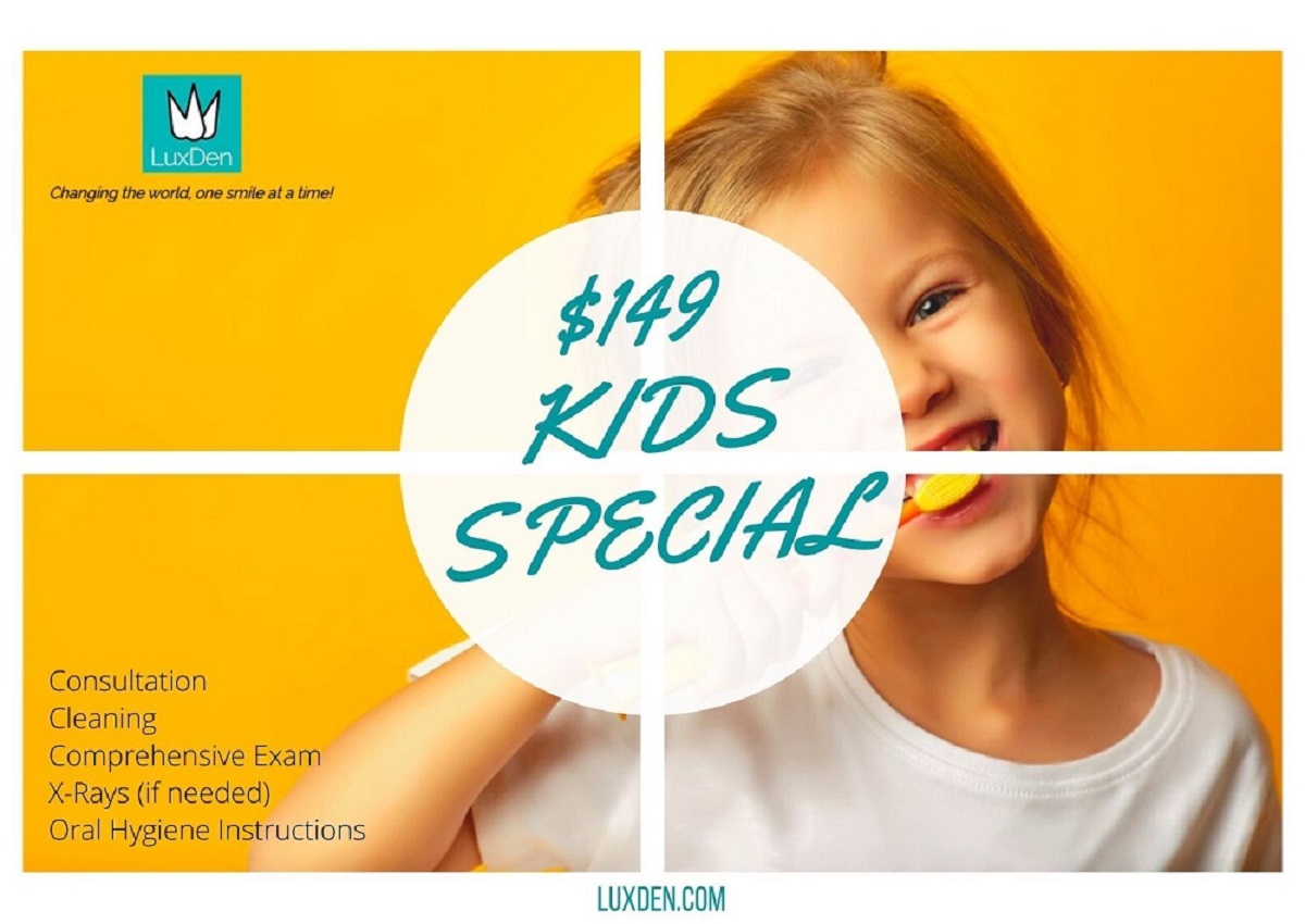LuxDen Dental Center has a NEW KIDS SPECIAL., New York, United States