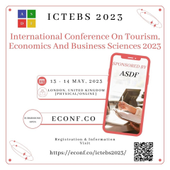 International Conference On Tourism, Economics And Business Sciences 2023
