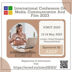 International Conference On Media, Communication And Film 2023