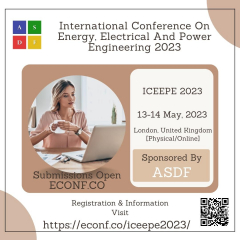 International Conference On Energy, Electrical And Power Engineering 2023