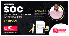 Security Operations Center (SOC) Interview Prep by Bharat