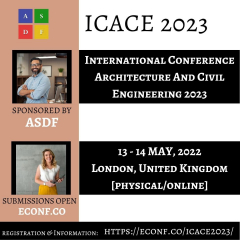 International Conference Architecture And Civil Engineering 2023