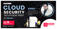 Free Webinar Cloud Security Interview Prep by Krish