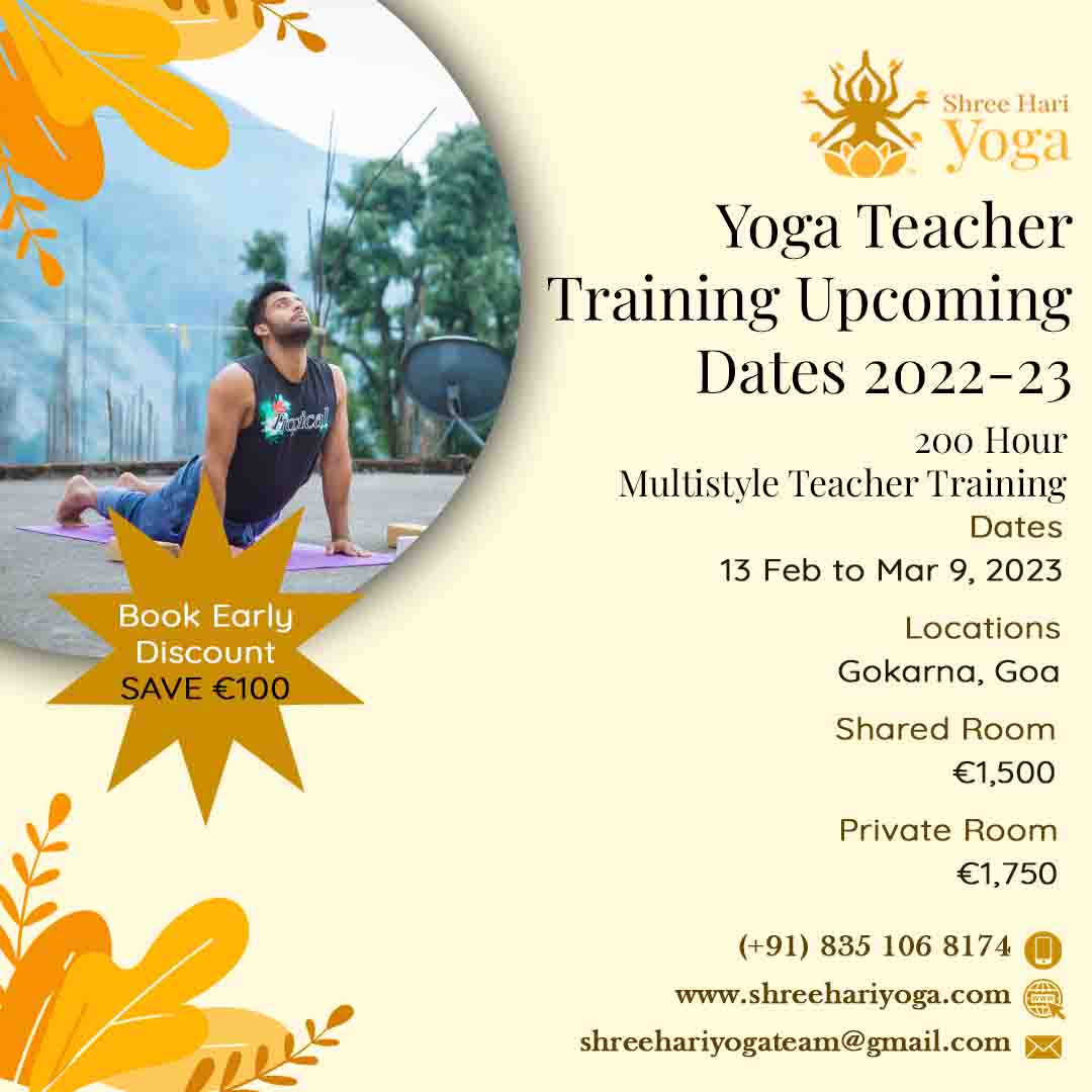 200 Hour Multistyle Teacher Training new, Gokarn, Goa, India