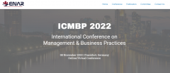 CFP: Management & Business Practices - International Conference (ICMBP 2022)