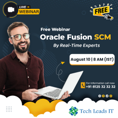 Oracle Fusion SCM Training Free Webinar