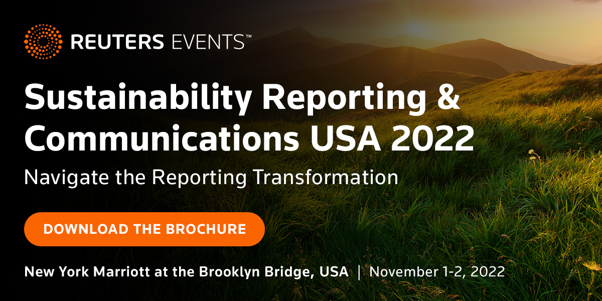 Reuters Events: Sustainability Reporting and Communications USA 2022, Brooklyn, New York, United States