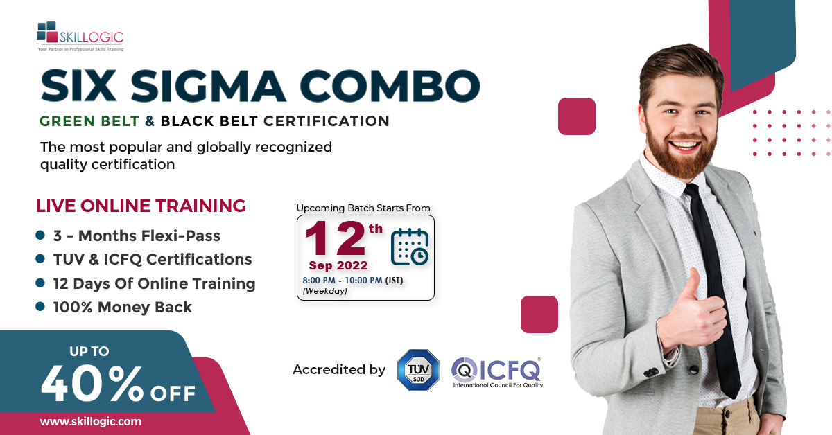 SIX SIGMA COMBO COURSE - SEPTEMBER'22, Online Event