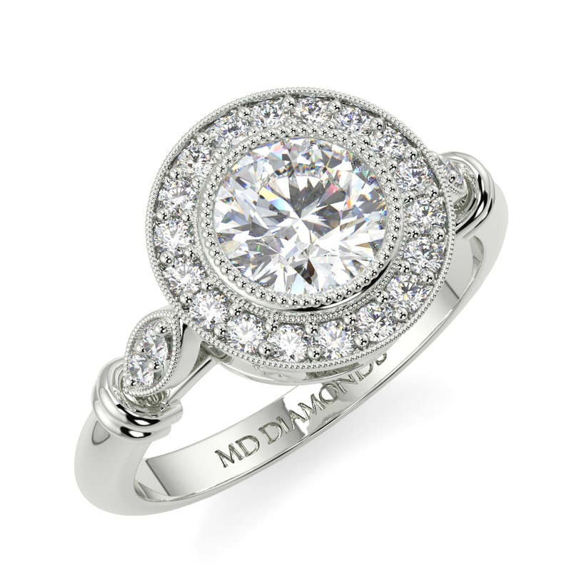 Checkout Our Latest Collection of Hidden Halo Diamond Rings for Women, London, England, United Kingdom