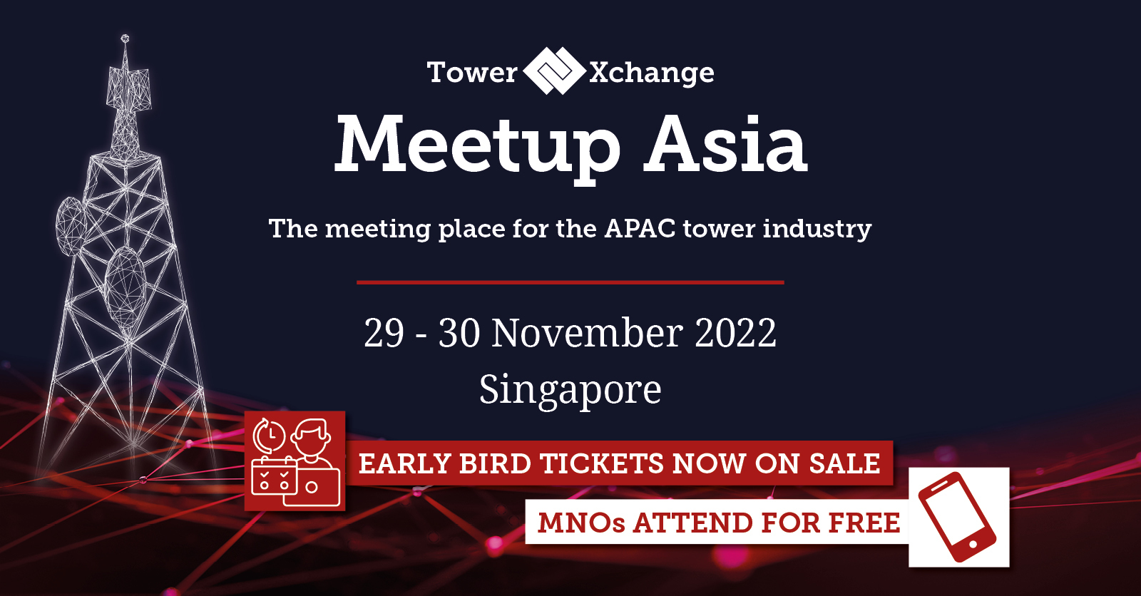 TowerXchange Meetup Asia | 29 - 30 November 2022, Singapore, Singapore