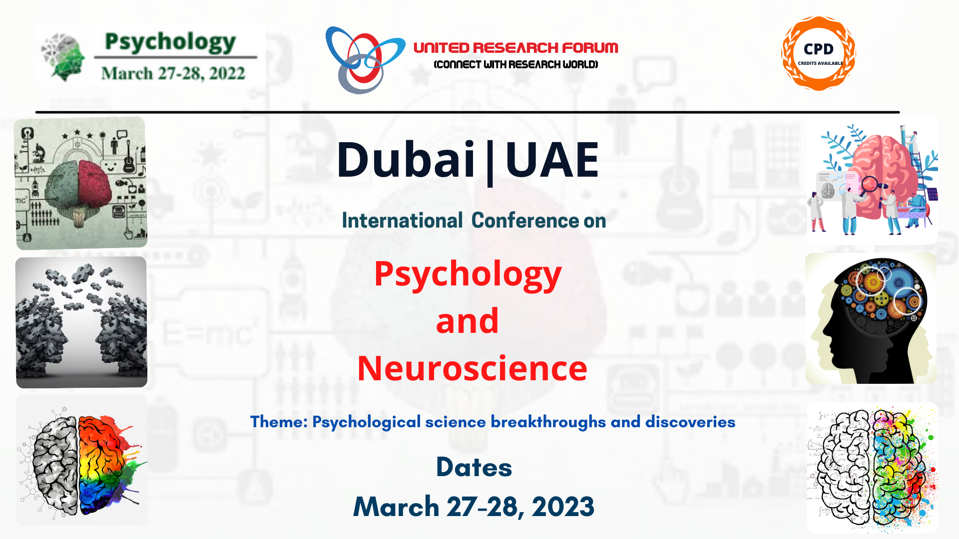 International Conference on Psychology and Neuroscience, Dubai, Abu Dhabi, United Arab Emirates